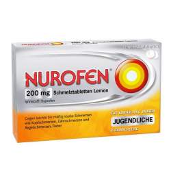 Nurofen® 200mg Schmelztbl. Lemon 12 St.