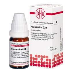 Nux vomica C30 DHU 10g Glob.