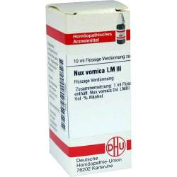 Nux vomica LM III DHU 10ml Dil.