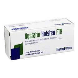 Nystatin Holsten FTA 500.000 I.E, 50 Filmtbl.