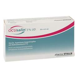 OCUsalin® 5% UD 50x0,5ml Ein-Dosis-Augentropf.