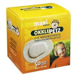 OKKLUPETZ Okklusionspflaster maxi natur