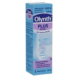 Olynth Plus 0,05% / 5% für Kinder Nasenspray o.K. 10 ml