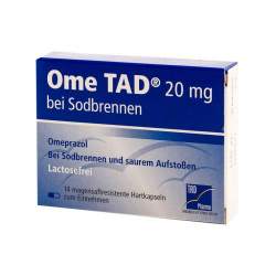 Ome TAD 20mg b. Sodbrennen 14 Kaps., mag.-res.