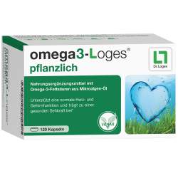 omega3-Loges® pflanzlich 120 Kapseln