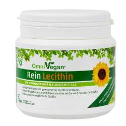 OMNIVEGAN Rein Lecithin aus Sonnenblumen Granulat