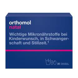 Orthomol Natal Granulat + Kapseln 30 Btl.