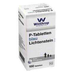 P-Tabletten blau Lichtenstein 100 Tbl.