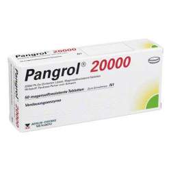 Pangrol® 20 000 Ph.-Eur.-Einheiten 50 msr. Tbl.