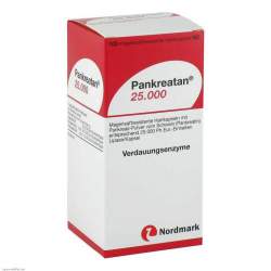 Pankreatan® 25.000, 100 magensaftresistente Hartkapseln