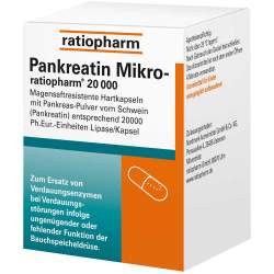 Pankreatin Mikro-ratiopharm® 20000 200 Kaps.