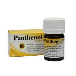 Panthenol 100mg JENAPHARM® 20 Tbl.