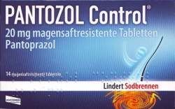 PANTOZOL-Control® 20 mg 14 magensaftresistente Tabletten