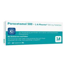 Paracetamol 500 - 1 A Pharma® 10 Tbl.