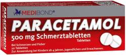 Paracetamol 500 mg Medibond 20 Tabletten