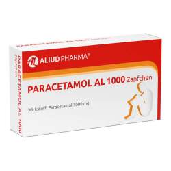 Paracetamol AL 1000 10 Zäpf.