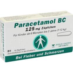 Paracetamol BC 125mg 10 Zäpf.