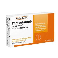 Paracetamol-ratiopharm® 1000mg 10 Tbl.