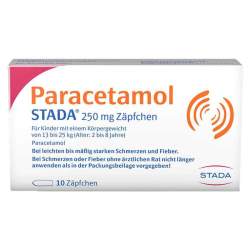 Paracetamol STADA® 250mg 10 Zäpfch.