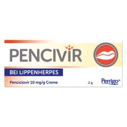 Pencivir bei Lippenherpes Creme 2 g