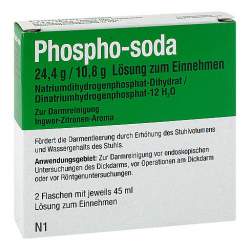 Phospho-soda 24,4 g/10,8 g 2x45ml Lösung zum Einnehmen