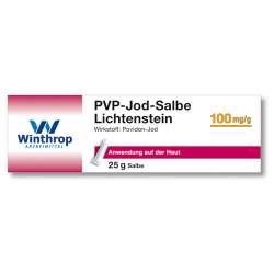 PVP-Jod-Salbe Lichtenstein 100 mg/g 25 g