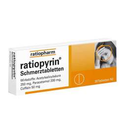 ratiopyrin® Schmerztabletten 20 Tbl.