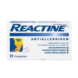 Reactine®, 10 mg, 21 Filmtabletten