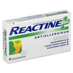 Reactine duo® 5 mg / 120 mg 6 Retardtabletten