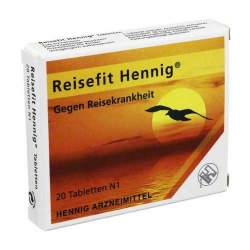 Reisefit Hennig 50mg 20 Tbl.