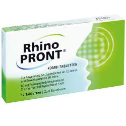 RhinoPRONT® Kombi 12 Tabletten