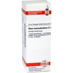 Rhus toxicodendron D4 DHU 20ml Dil.