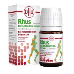 Rhus toxicodendron D6 DHU bei rheumatischen Schmerzen 80 Tbl.