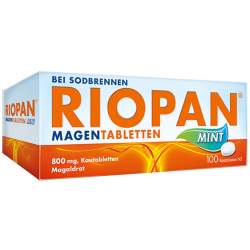 RIOPAN® Magen Tabletten Mint 800mg 100 Kauttbl.