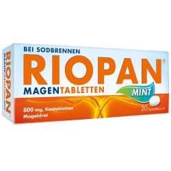 RIOPAN® Magen Tabletten Mint 800mg 20 Kauttbl.