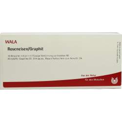 Roseneisen/Graphit Wala 10 x1ml Amp.