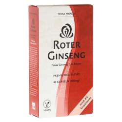 ROTER GINSENG 400 mg 8% von Terra Mundo Kapseln