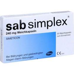 Sab Simplex 240mg 20 Weichkapseln