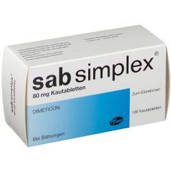 sab simplex® 80mg 100 Kautbl.