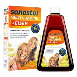 SANOSTOL plus Eisen Saft