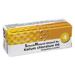 Schuckmineral Globuli 4 Kalium chloratum D6 7,5g