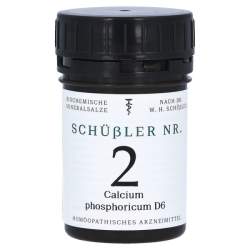 Schüssler Nr. 2 Calcium phosphoricum D6 Apofaktur 200 Tbl.