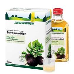 SCHWARZRETTICH SCHOENENBERGER HEILPFLANZENSÄFTE 3x200 ml