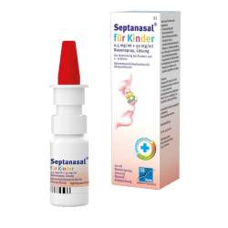 Septanasal® für Kinder 0,5 mg/ml + 50 mg/ml Nasenspray, Lösung 10ml
