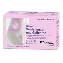 Sidroga Verdauungs-und Gallentee 20 St.