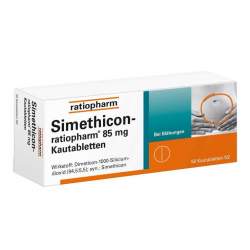 Simethicon-ratiopharm® 85mg 50 Kautbl.