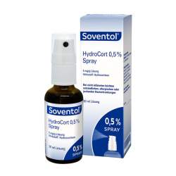 Soventol Hydrocort 0,5% Spray, 5 mg/g Lösung 1 Fl mit Sprühkopf 30ml
