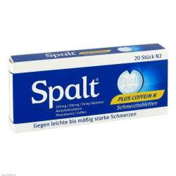 Spalt® plus Coffein N 250 mg / 200 mg / 50 mg 20 Tbl.
