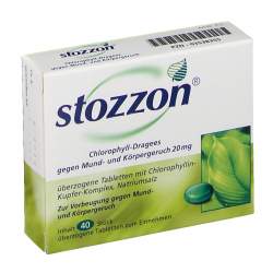 Stozzon Chlorophyll-Dragees 40 St.