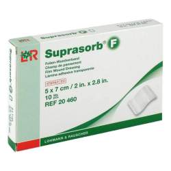 Suprasorb® F Folien-Wundverband 5x7cm, 10 St.